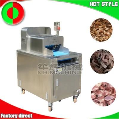 Commercial Spare Ribs Cutting Machine Duck Cube Cutter Chicken Cutter