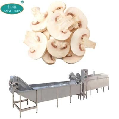 Industrial Vegetable Mushroom Blanching Machine