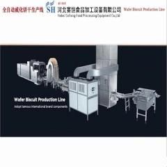 Sh Electric Wafer Biscuit Production Line / Biscuit Making Machine Automatic Small Biscuit ...