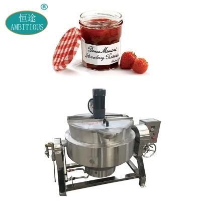 Gas Jacketed Pot 100L Jacket Cook Kettle Cooking Mixer Pot