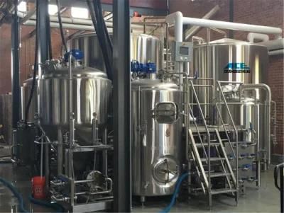 Price of Making Machine Craft Brewery Industrial Turnkey Restaurant Home Beer Brewing ...