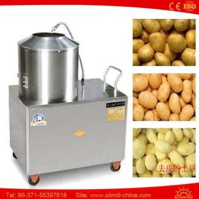 Stainless Steel 240kg Onion Taro Peeler Industrial Potato Peeling Machine