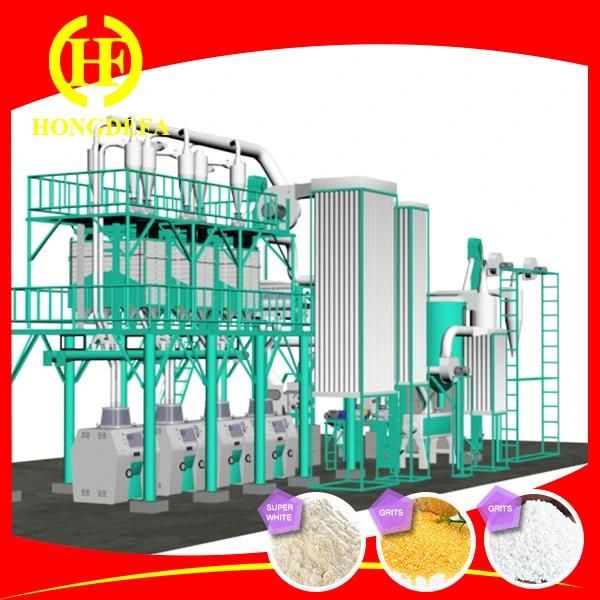 Nigeria 50t Maize Flour Mill China Flour Mill
