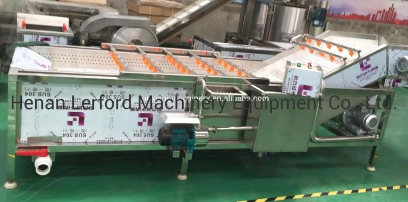 Automatic Vegetable Fruit Processing Line Fruit Vegetable Washing Machine