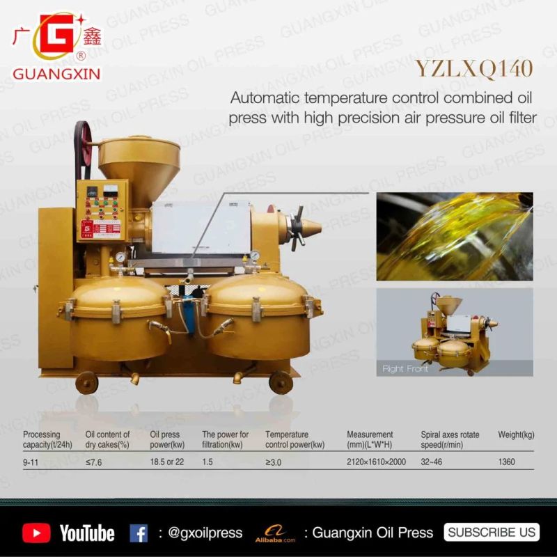 Guangxin Top Sales in Sunflower Combined Oil Press