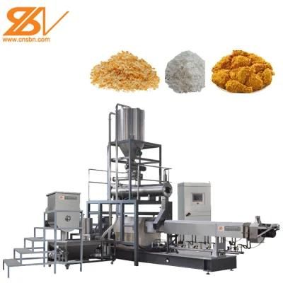 500kg/H Twin Screw Extruder Bread Crumbs Extrusion Machine