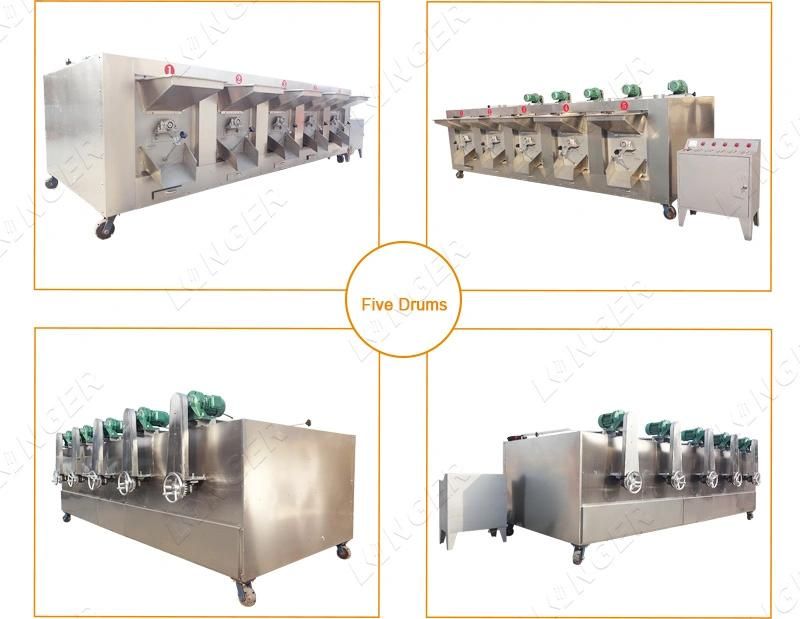 Top Manufacturer Almond Roaster Peanut Roasting Machine