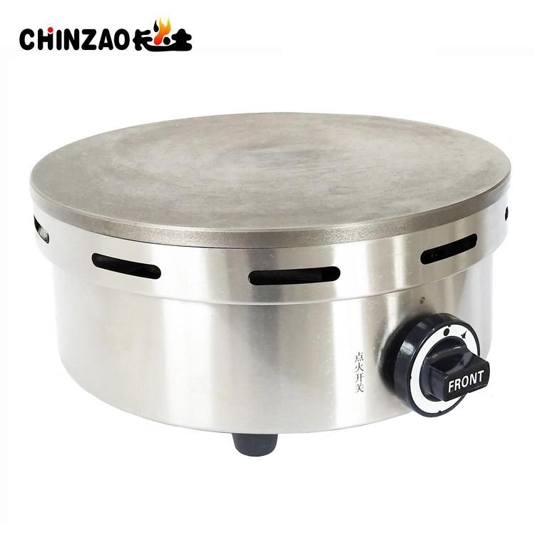 40cm Large LPG Gas Single Hot Plate Crepe Maker Machine