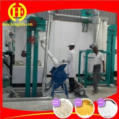Uganda Small Scale Maize Milling Line Corn Flour Making Machine for Making Ugali Posho ...