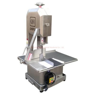Qh260A 1.1kw Frozen Foods Chopping Machine Heavy Duty Meat Cutting Bone Sawing Machine ...