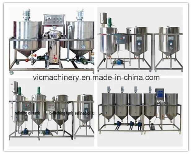 MR-3 small scale edible oil refinery with CE certification