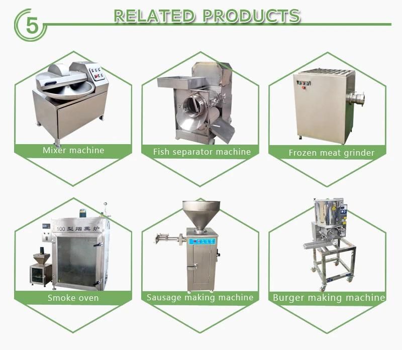 2019 New Arrival Vacuum Meat Blender / Cutter Meat Mixing Machine