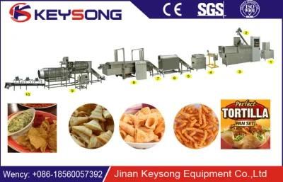 Nacho Corn Chips Bugles Processing Machine