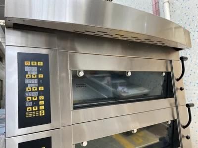 3 Deck 6 Tray Electric Commercial Pizza Oven Bakery Equipment Baking Machine Kitchen ...