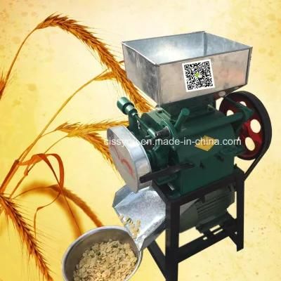 Instant Porridge Oat Beans Rice Corn Flakes Flaking Making Machine