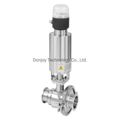 Hygienic Middle Clamp Ball Valve Direct Way