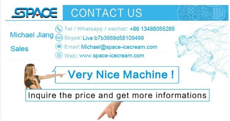 Single Flavor Ce Commercial Soft Ice Cream Machine for Sale