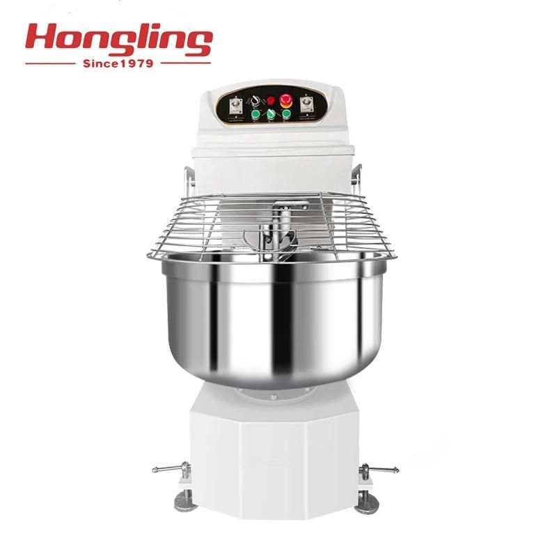 130L 50kg Commercial Spiral Dough Mixer for Baking Factory