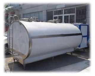 12, 000 Liter 12t Fresh Milk Cooling Tank with 24HP Copeland 48, 000 Kcal Cooling Power