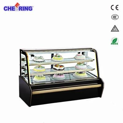 Ce Certification Marble Cake Display Showcase