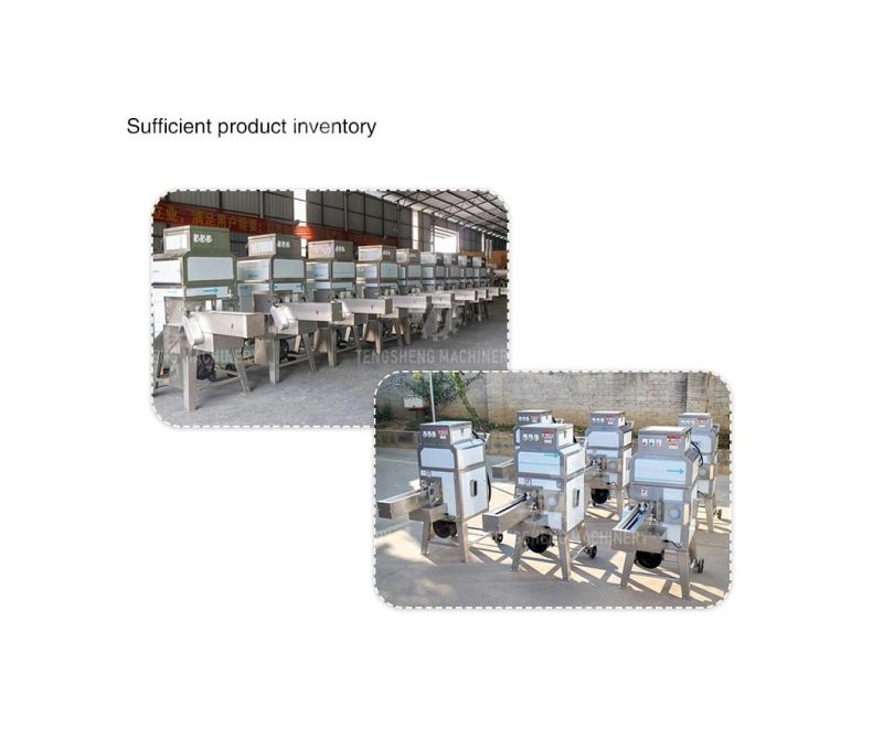 Stainless Steel Vegetable Machine Automatic Cooked Maize Sweet Corn Threshing Machine Fresh Corn Sheller (TS-W168L)