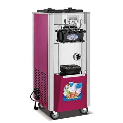 Best Price Small Soft Serve Ice Cream Machine with 3 Flavors