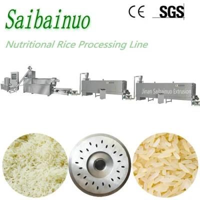 New Design Nutritional Rice Machine Artificial Rice Processing Line