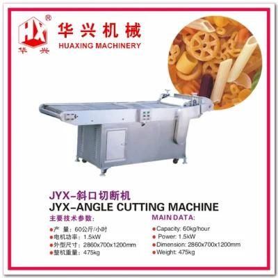 Jyx-Angle Cutting Machine (Snack Cracker Pellet Cutting Machine/Pellet Extrusion System)