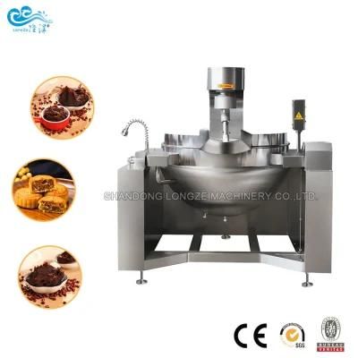 Large Automatic Tilting Electric Gas Double Jacketed Cooking Mixer Kettle