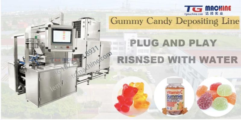 Tg Brand Fully Automatic Gummy Bear Depositing Machine/Gummy Candy Making Machine/Gummy Machine/Gummy Filling Machine