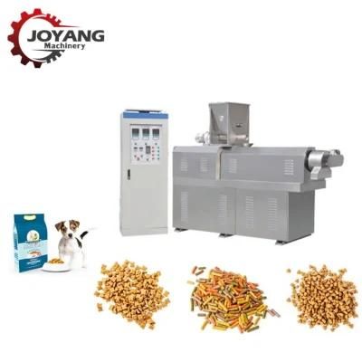 Automatic Dry Pet Bone Biscuit Snack Machine Extruder Cat Dog Food Processing Line ...