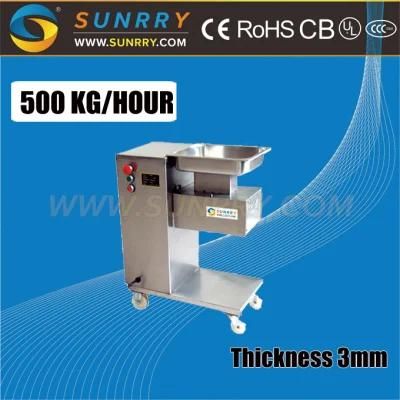 Automatic Fresh Meat Cutter Machine with High Output 500kg/Hr