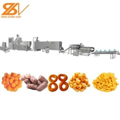 Automatic Maize Puffs Snacks Extruder Machine