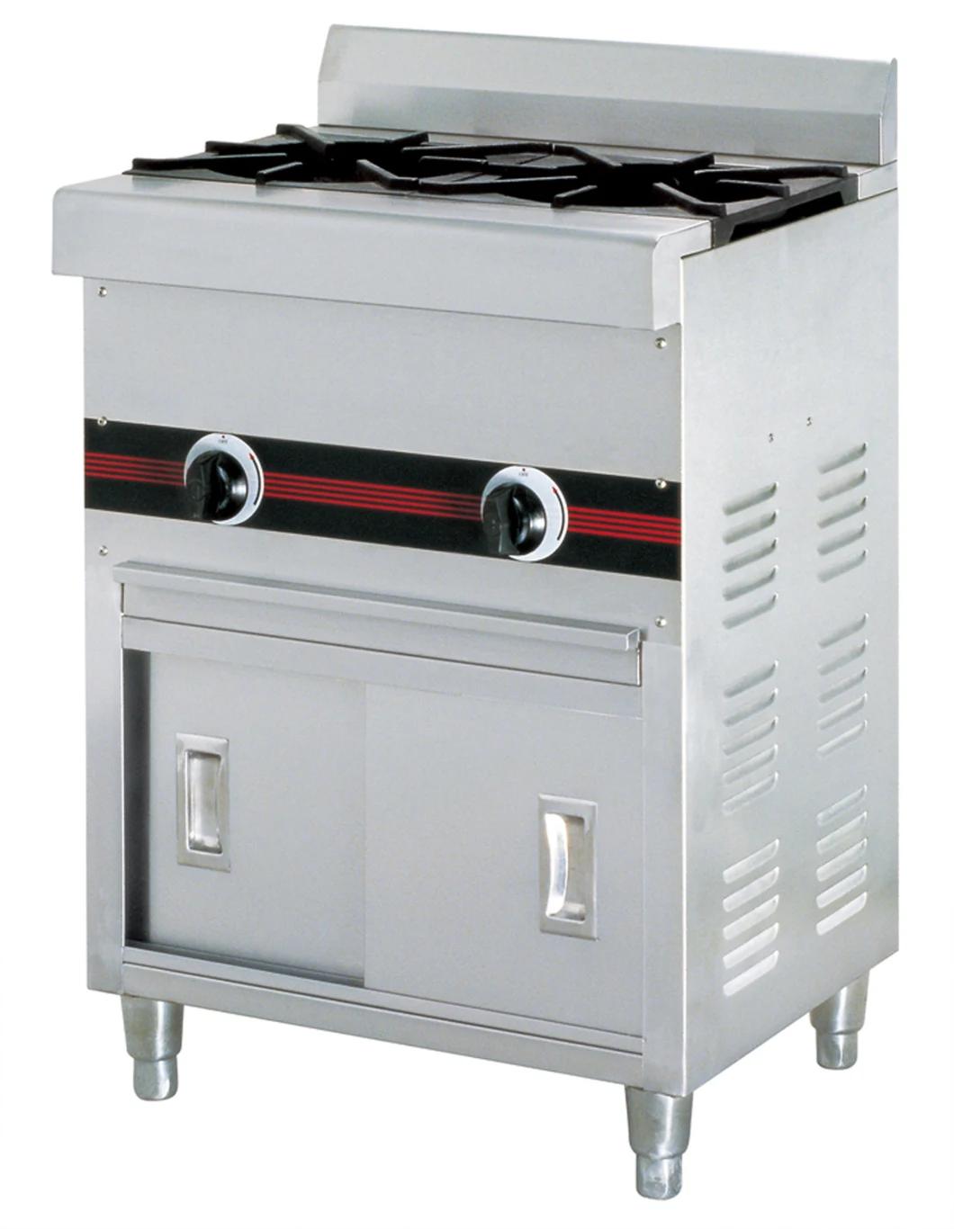 Heavy Duty 2 Burner Gas Stove Cooker Kitchen Equipment