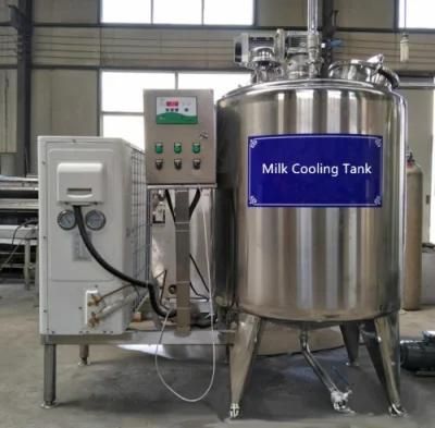 500L to 15000L Milk Cooling Tank Horizontal Milk Cooling Tank