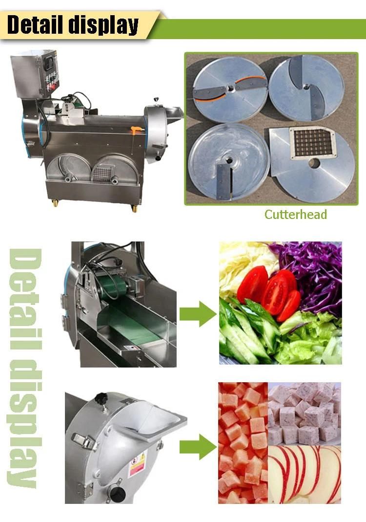Automatic Industrial Multi-Functional Cabbage Vegetable Cutting Machine Chopper Slicer