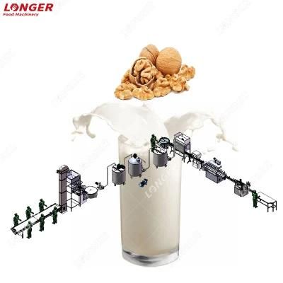 Automatic Nut Milk Extractor Machine Production Processing Plant Almond Milk Plant