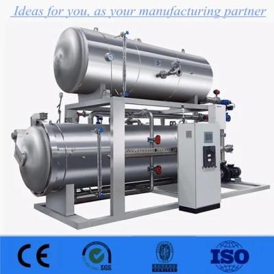 Hot-Sale Hot Full Water Retort Autoclave Steam Sterilization for Food