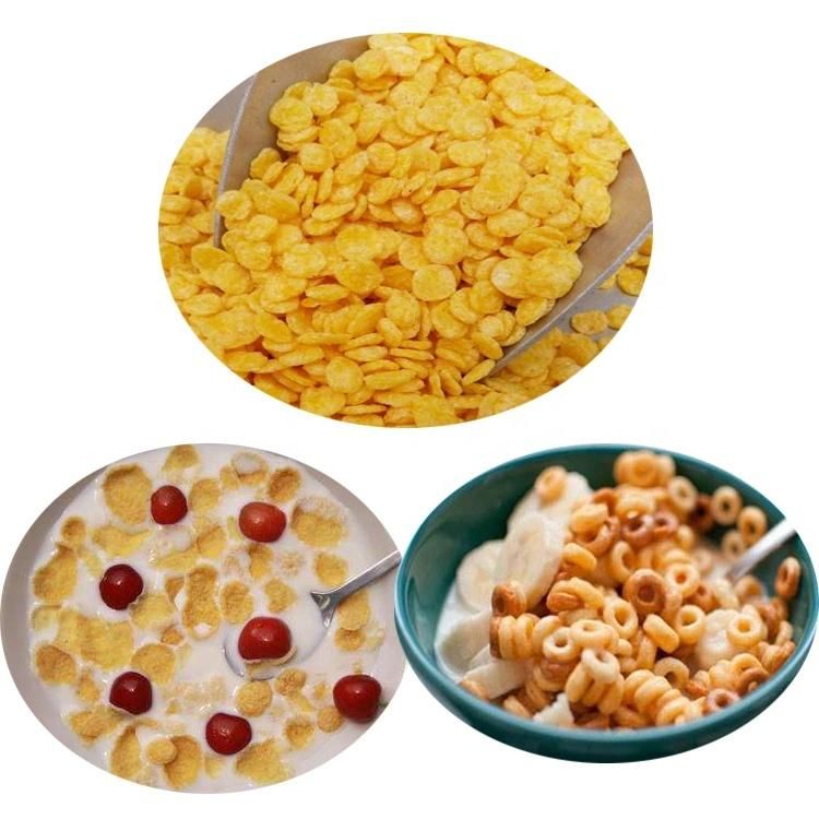 Corn Flakes Breakfast Cereals Processing Factory Snacks Food Making Machinery