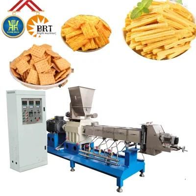 Automatic Corn Fried Chip Snack Food Making Production Line Plant