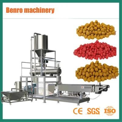 Best Quality Low Price Pet Dog Food Making Machine Floating Sinking Fish Food Processing ...