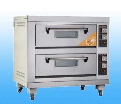 Double Layers Bakery Oven/Electric Deck Oven (2 decks 4 trays)