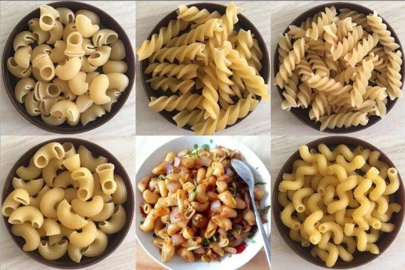 Industrial Pasta Macaroni Food Production Machine
