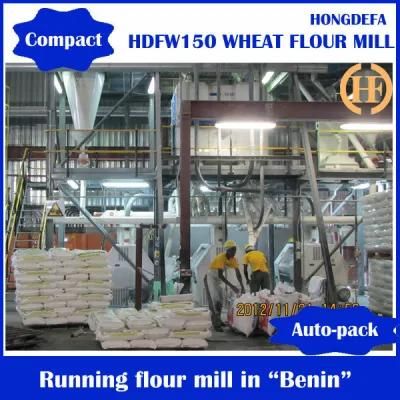 Durum Wheat Flour Mill with Wheat Flour Packing Equipment