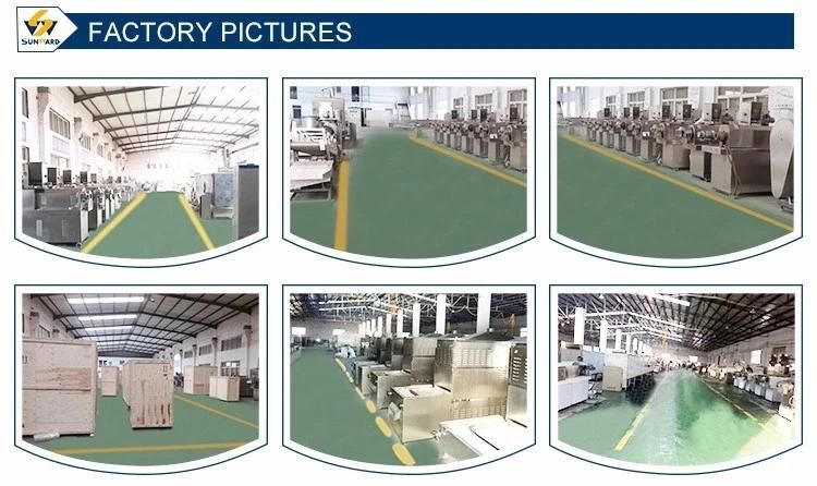 Min Corn Rice Wheat Snack Pellet Production Processing Plant Line