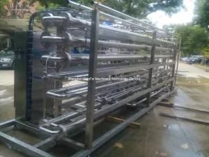 Shanghai Chenfei Fruit Jam Tubular Pasteurizer Tube in Tube Sterilizer Machine