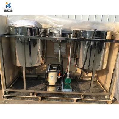 Sunflower Oil Pure Refinery Cocoa Butter Deodorizer Machine
