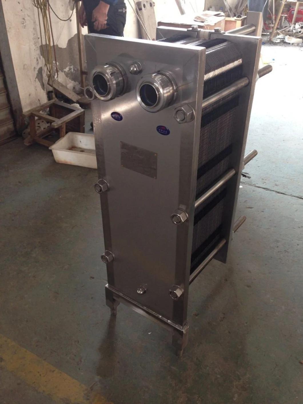 Plate Heat Exchanger for Heating and Cooling Juice