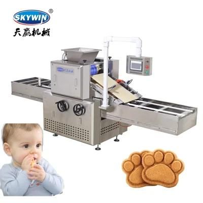 Ice Cream Series Cookie Making Mini Machine Tray Type Rotary Moulder Soft Biscuit ...