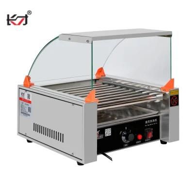 HD-9 Home Kitchen Equipment Appliance Electric Stainless Steel Hot Dog Roller 9 Grill ...